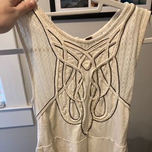 Free People peplum top